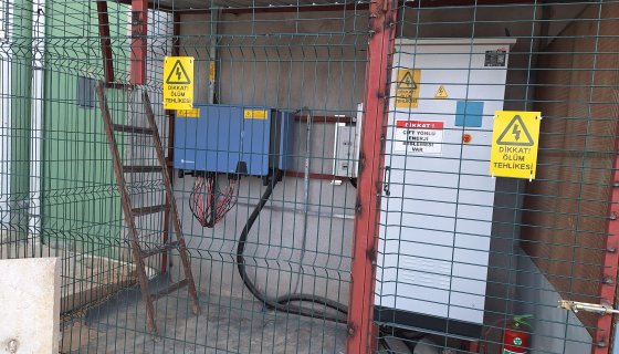 90 KW ÇATI GES HÜCRE ODASI