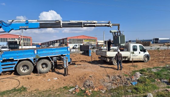 100 KW  YENİ TRAFO MONTAJI
