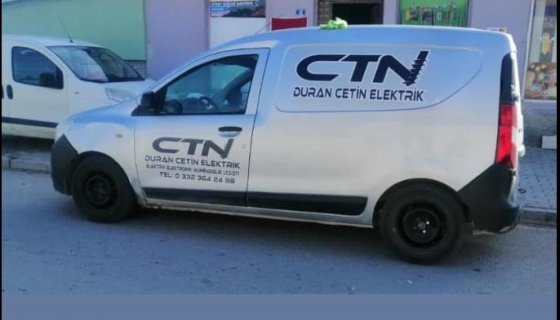 ÇTN BAKIM SERVİS ARACIMIZ