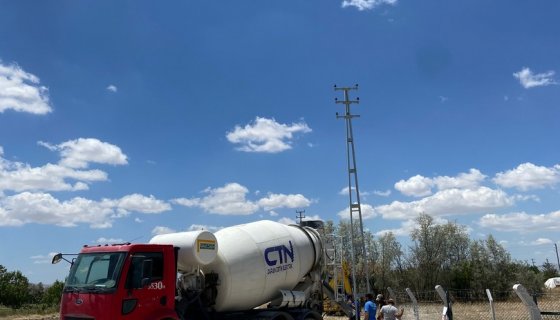 BETON EKİBİMİZ İŞ BAŞINDA