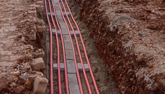 MEDAŞ TESİS KABLO KANAL MONTAJI ÇALIŞMALARIMIZ