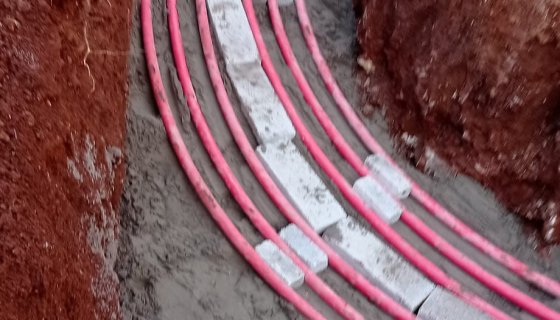 MEDAŞ KABLO KANAL MONTAJ ÇALIŞMALARI